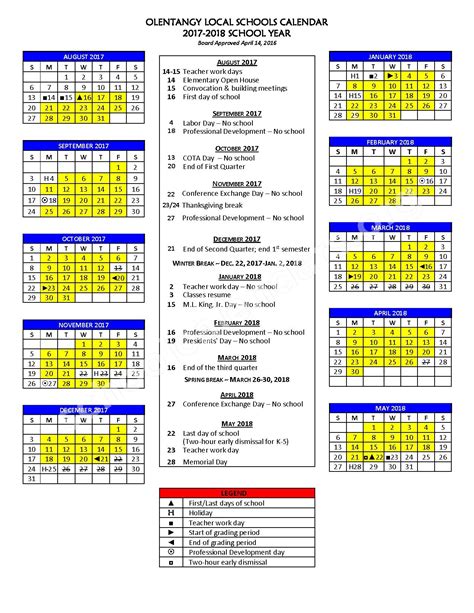School Calendars; Security and Preparedness; Start and Dismissal Times ; Student Handbooks ;. . Olentangy schools calendar